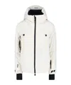 Moncler Chanavey Hooded Gore-tex Down Ski Jacket In White