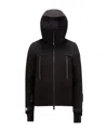 Moncler Chanavey Tech Padded Ski Jacket In Black