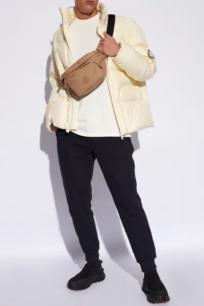 Moncler ‘chaofeng' Down Jacket In Cream