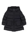 Moncler Puffer Jacket In Blue