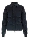 Moncler Elgon Down Jacket In Blue