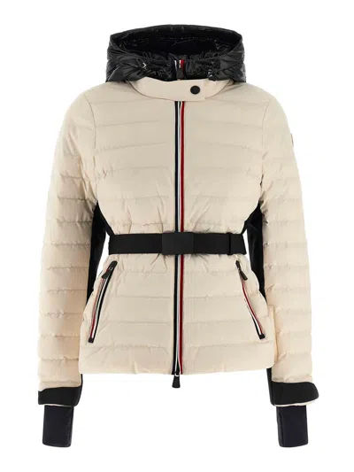 Moncler Bruche Down Jacket In Neutral