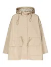 Moncler Jacket In Beige