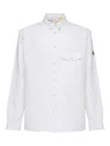 Moncler White Overshirt In White