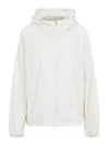 Moncler Off White Charmeil Hooded Jacket In White