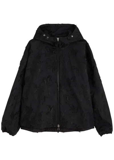 Moncler Charmeil Floral-jacquard Shell Jacket