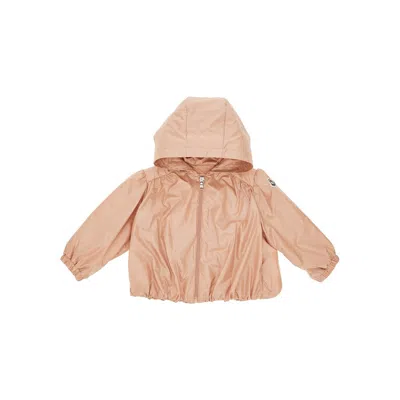 Moncler 'chazeron' Recycled Nylon Jacket Kids In Pink