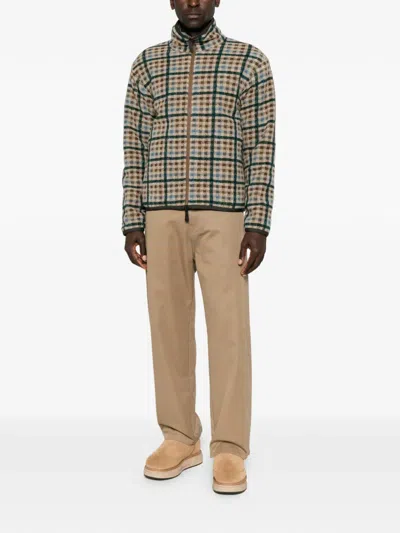 Moncler Check Reversible Jacket In Multi