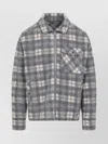 Moncler Graphic Logo Long Sleeve Cotton T-shirt In Gray