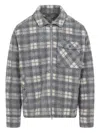 Moncler Graphic Logo Long Sleeve Cotton T-shirt In Gray