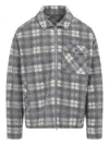 Moncler Graphic Logo Long Sleeve Cotton T-shirt In Gray