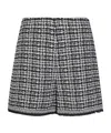 Moncler Women Tartan Shorts In Multi