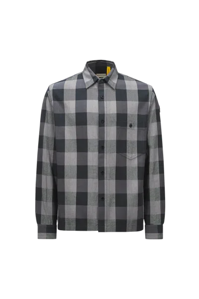 MONCLER CHEMISE EN COTON À CARREAUX X MERCEDES-BENZ BY NIGO