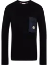 Moncler Pocket-detail Crew Neck Jumper
