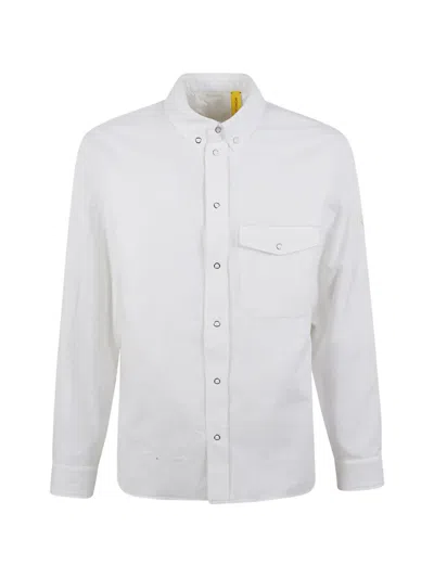 Moncler Chest-pocket Shirt In White
