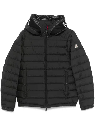 Moncler Chevrerie Short Down Jacket In Black