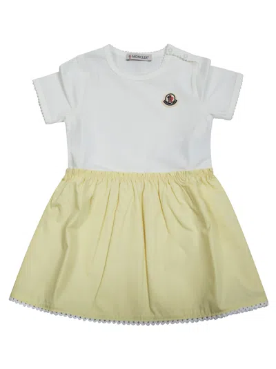 Moncler Chic Mini Dress For Young Fashionistas In Multi