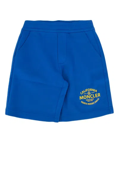 Moncler Chic Trousers For The Modern Wardrobe In Blue