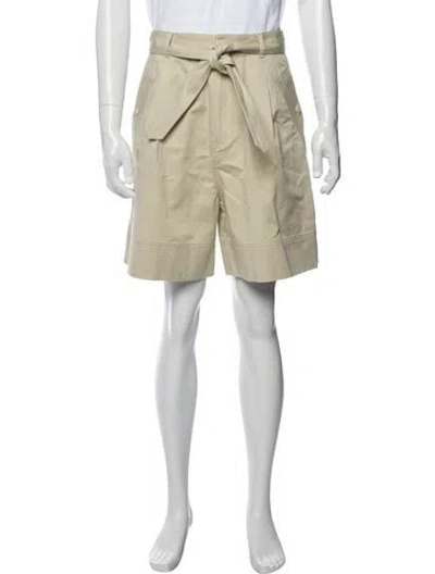 Pre-owned Moncler Chino Shorts In Neutrals
