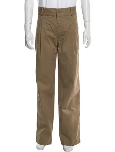 Pre-owned Moncler Chinos In Neutral