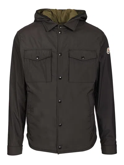 Moncler Chirano Puffer Jackets Multicolor In Black