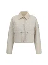 Moncler Cropped Quilted Coat