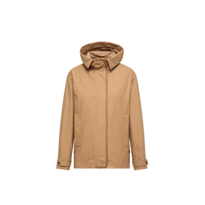 MONCLER MONCLER DOUDOUNE COURTE 3-EN-1 CHOCARD, FEMME, BEIGE, TAILLE: 5