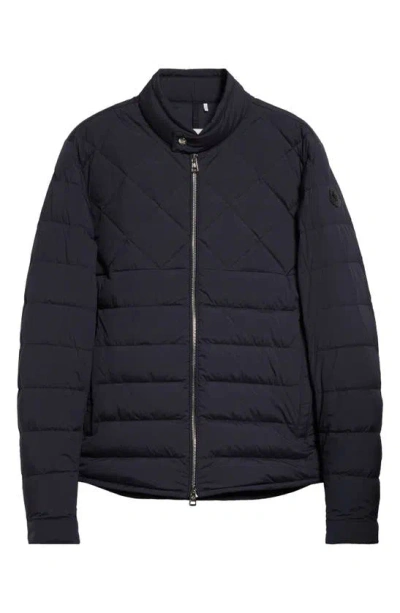 Moncler Dark Blue Choquart Quilted Down Jacket, Brand Size 1 (small)