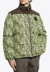 Moncler Chubasco 2-in-1 Short Down Jacket In Green