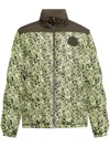 Moncler Chubasco 2-in-1 Short Down Jacket In Green