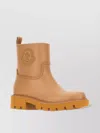 Moncler Chunky Sole Round Toe Ankle Boots