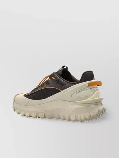 Moncler Chunky Sole Trailgrip Gtx Sneakers In Brown