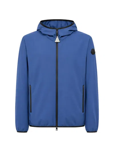 Moncler Ciampolin Hooded Jacket In Blue