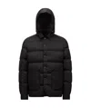 Moncler Monteynard Nylon Down Jacket In Black