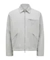 Moncler Doudoune-chemise Réversible Cidone In Gray