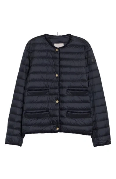 Moncler Circaete Quilted Down Jacket In Blue