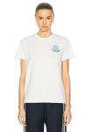 Moncler Circle Logo Shirt In White