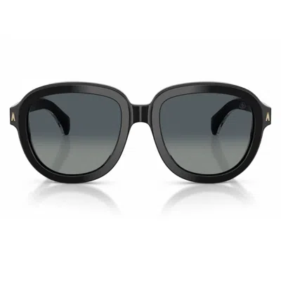 Moncler Cirsee Grey Gradient Pilot Unisex Sunglasses Me6007u 30013c 54 In Black