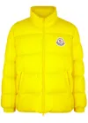 Moncler Citala Quilted Shell Jacket In Yellow