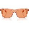 Moncler Claro 51mm Polarized Square Sunglasses In Orange
