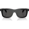 Moncler Claro 51mm Polarized Square Sunglasses In Black