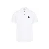Moncler Classic Cotton Polo T-shirt In White