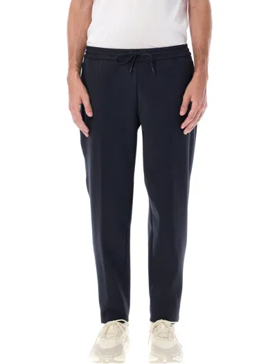 Moncler Classic Drawstring Pants In Black