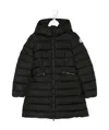 Moncler Classic Padded Coat In Black