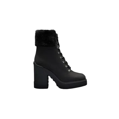 Moncler Claudia Ankle Boots Black Size 40