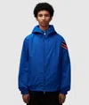 Moncler Claut Tech Jacket In Blue