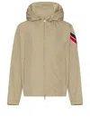Moncler Claut Jacket In Taupe