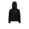 Moncler Clisson Embroidered Hooded Jacket In ブラック