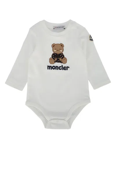 Moncler Babies' Clothing Ensemble + Box In White