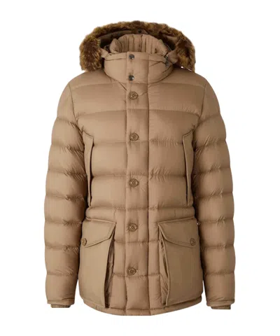 MONCLER MONCLER CLUNYE HOODED MID-LENGTH DOWN JACKET